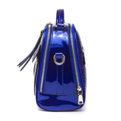 Trendy Portable Womens Crossbody Bags High Quality Bright PU Leather Ladies Handbags Large Casual Bag